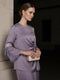 BAJU KURUNG KEDAH MODEN MARIETTE (DUSTY PURPLE)